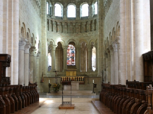 Abadía San Benoit-sur-Loire::Grabación del lugar y del entorno.