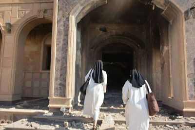 res 3Regreso a Qaraqosh en ruinas