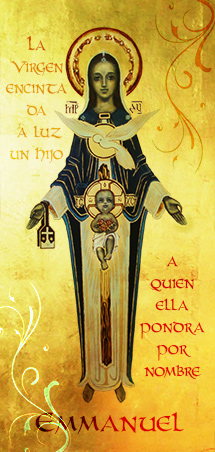 la virgen encinta